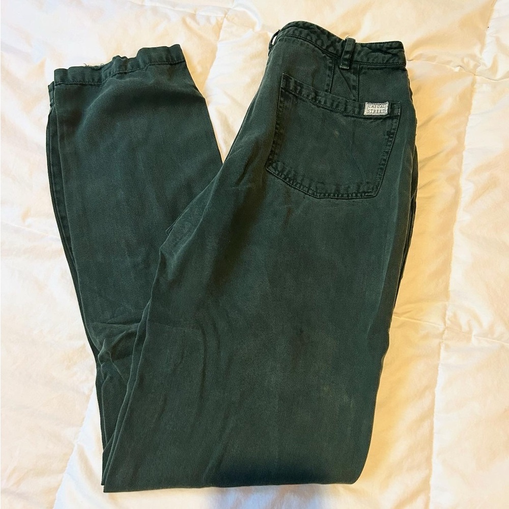 Vintage Dark Green Trousers